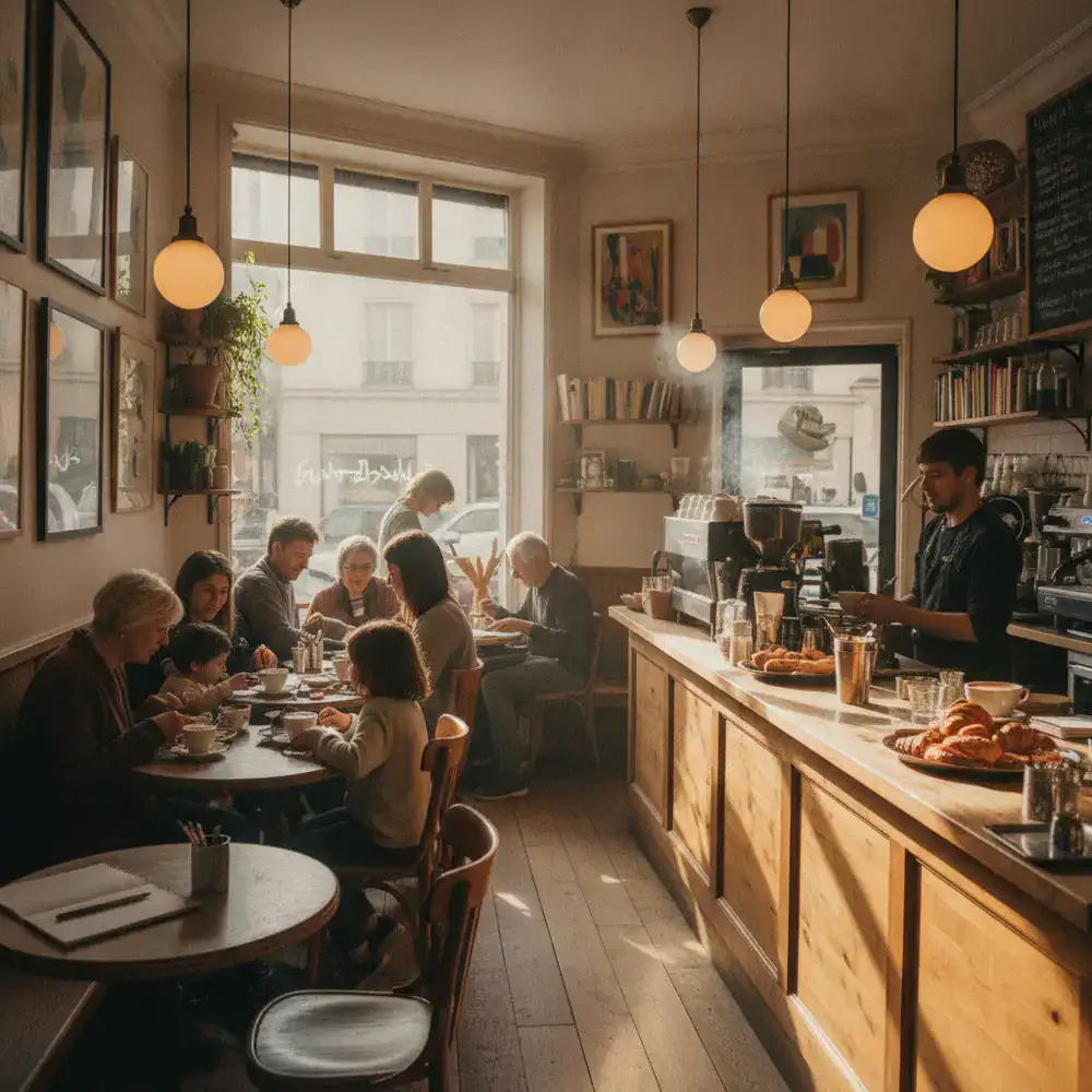 Façade du Cyloplit Café à Paris
